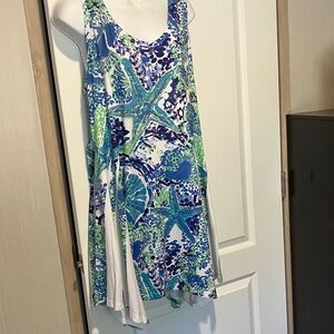 India Boutique Starfish Print Mini Dress